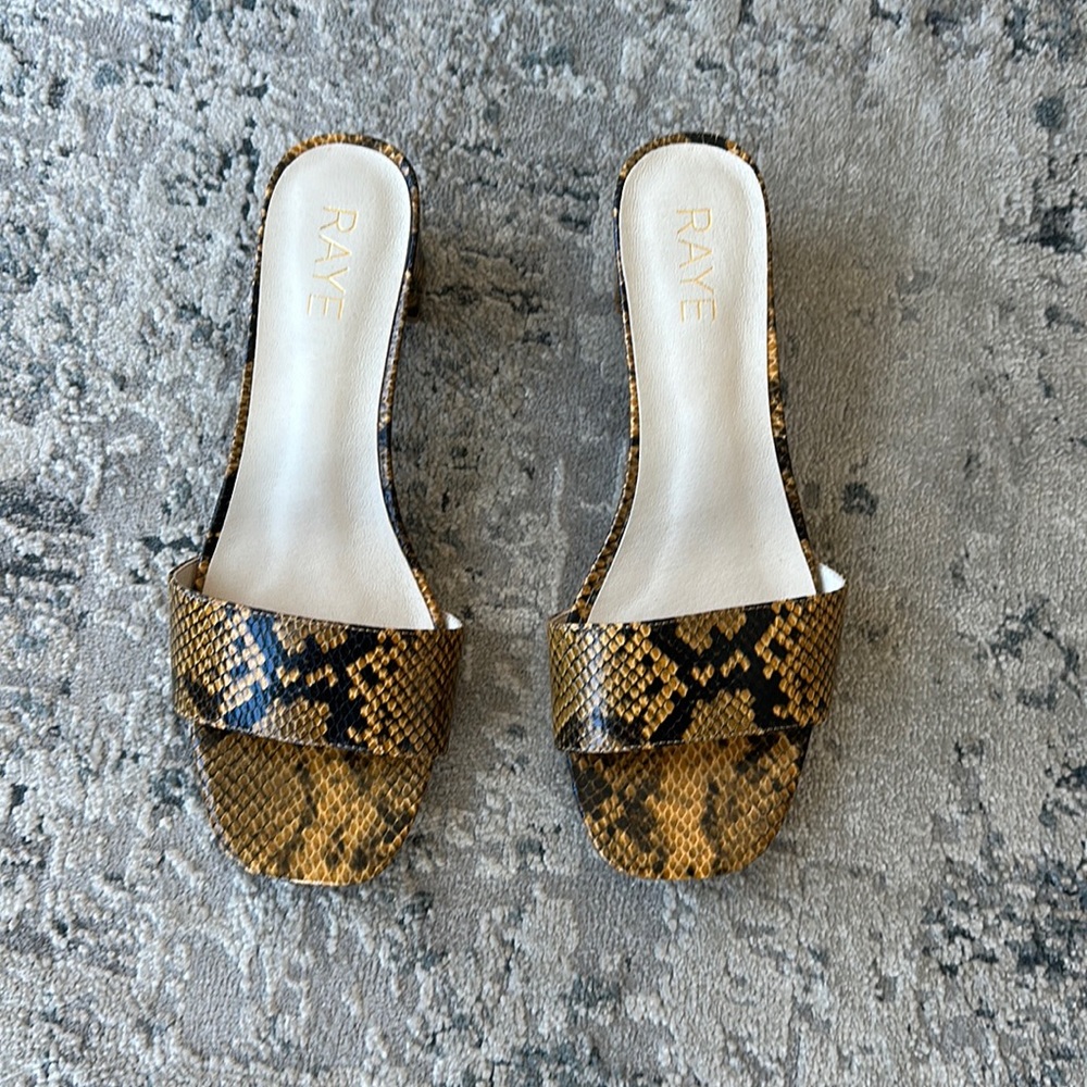 Raye Low Block Heel